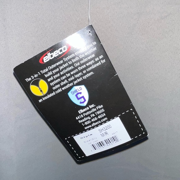 Elbeco Ultimate Utility: Black Waterproof Work Jacket - Picture 3 of 7